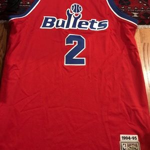 Chris Webber Mitchell and Ness throwback jersey 54